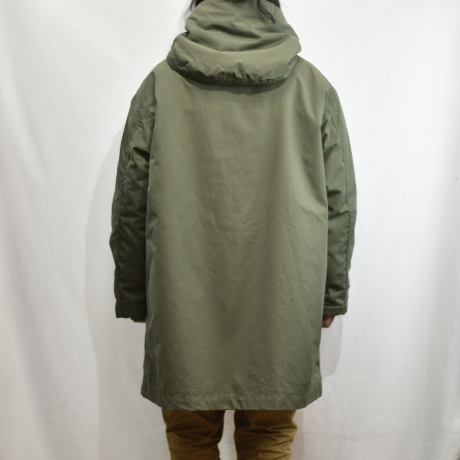 CALEE - CT RIPSTOP MIRITARY TYPE OVER COAT (OLIVE) / リップス