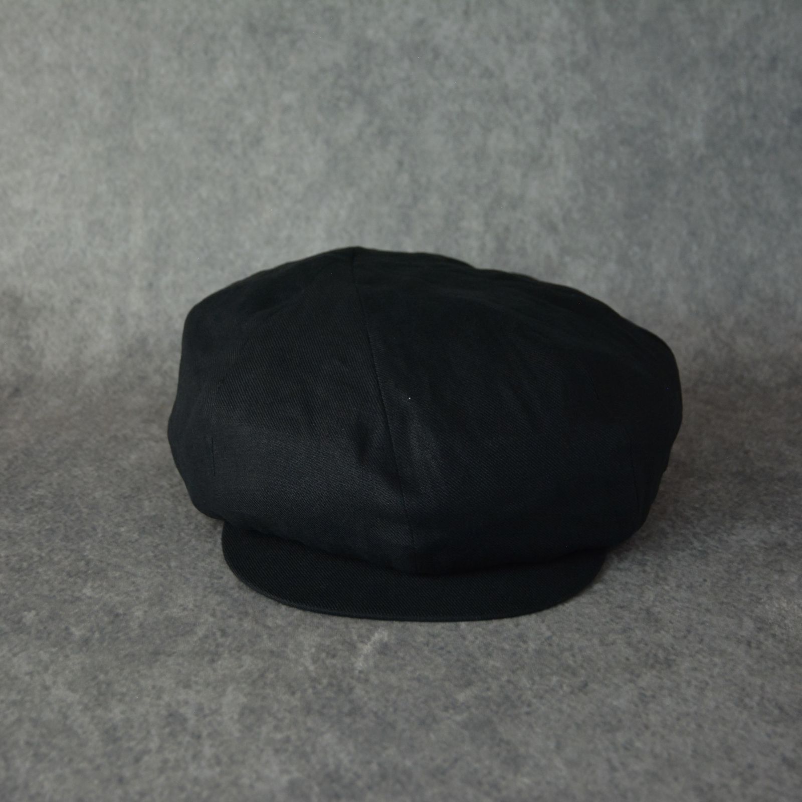 yohji yamamoto - TWILL CASQUETTE （BLACK） / ツイル キャスケット