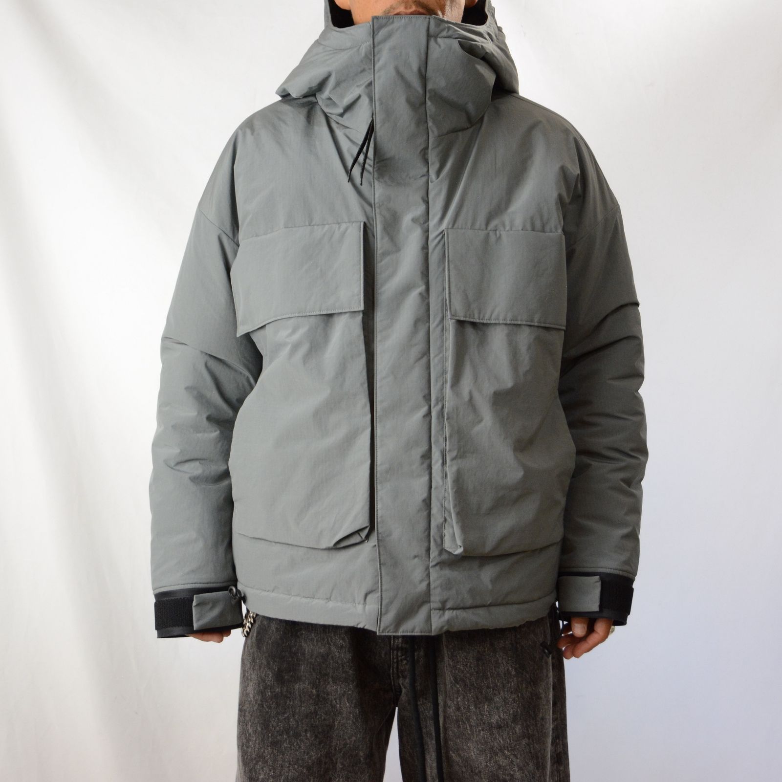 N.HOOLYWOOD - N.HOOLYWOOD COMPILE / HOODED BLOUSON （CHARCOALOAL