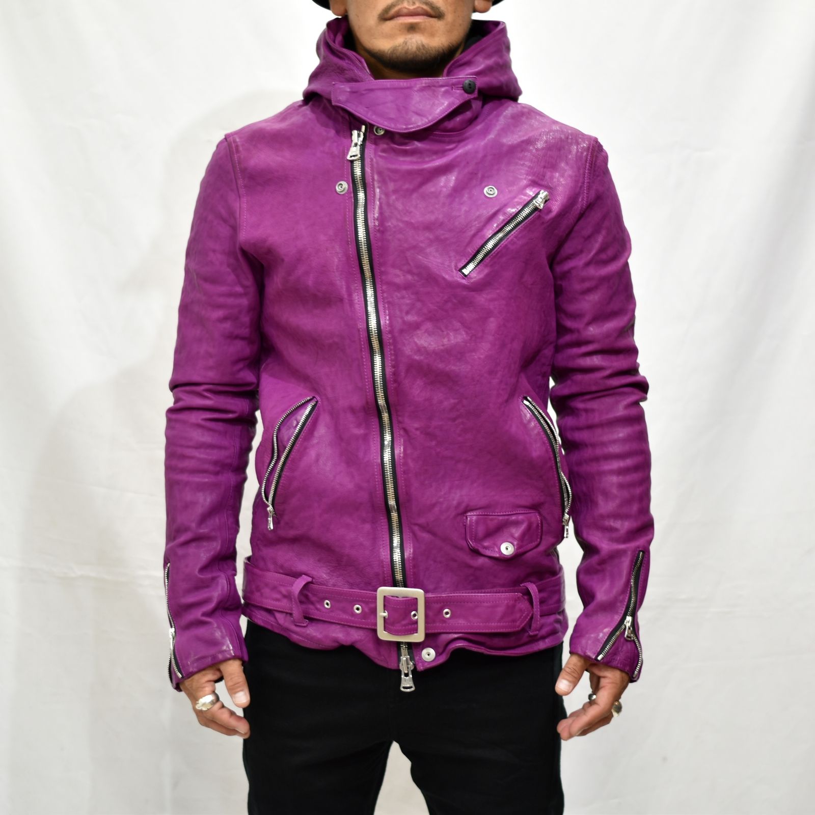 ISAMU KATAYAMA BACKLASH - ジャパンカーフ タンニン鞣し 製品洗い加工