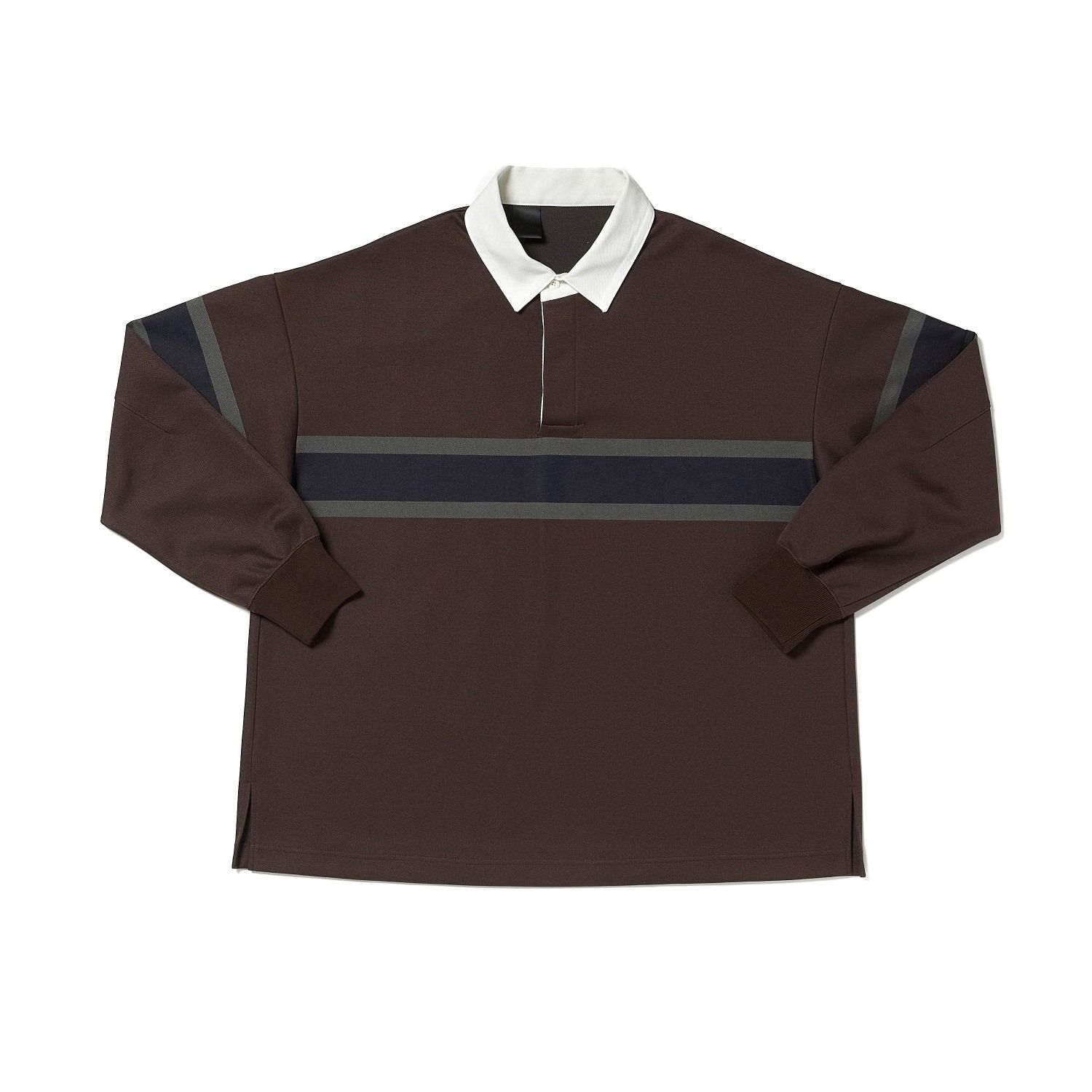 N.HOOLYWOOD - LAGER SHIRT （BROWN） / ラガーシャツ （ブラウン