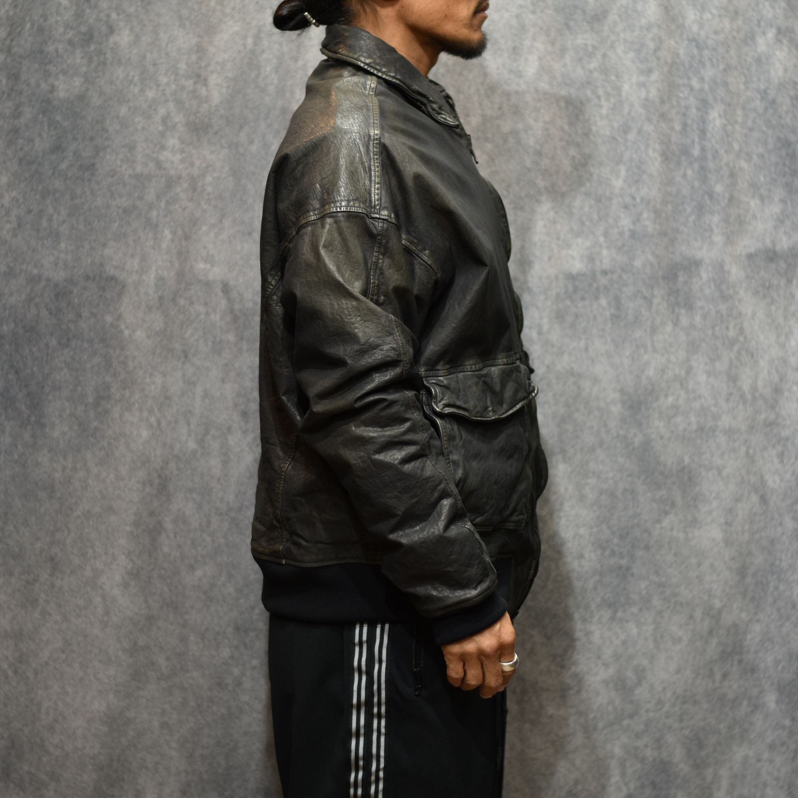 ISAMU KATAYAMA BACKLASH - ジャパンステアー ミモザ製品染め USED加工