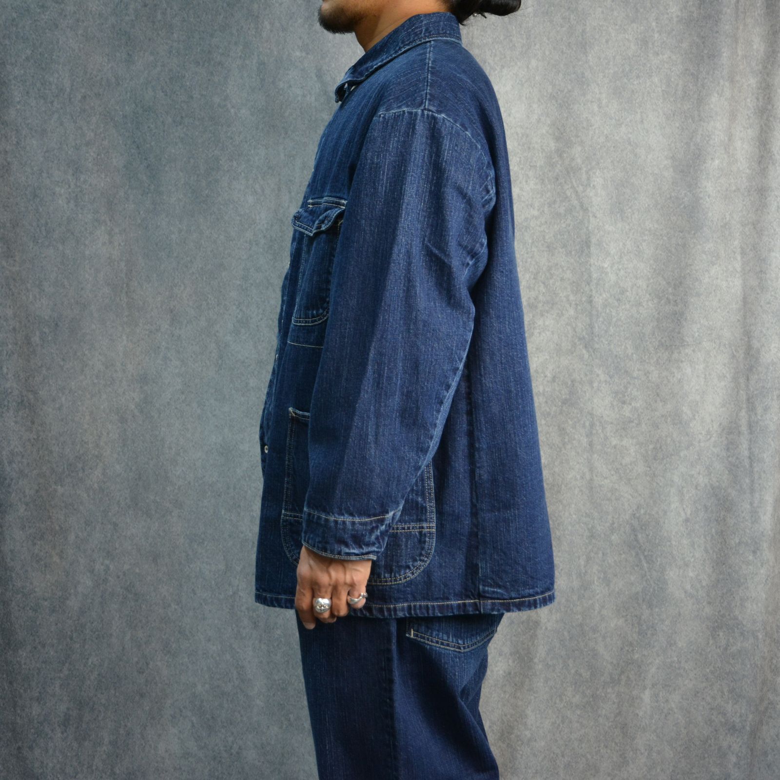 Porter Classic - STEINBECK DENIM COVERALLS (INDIGO) - デニム