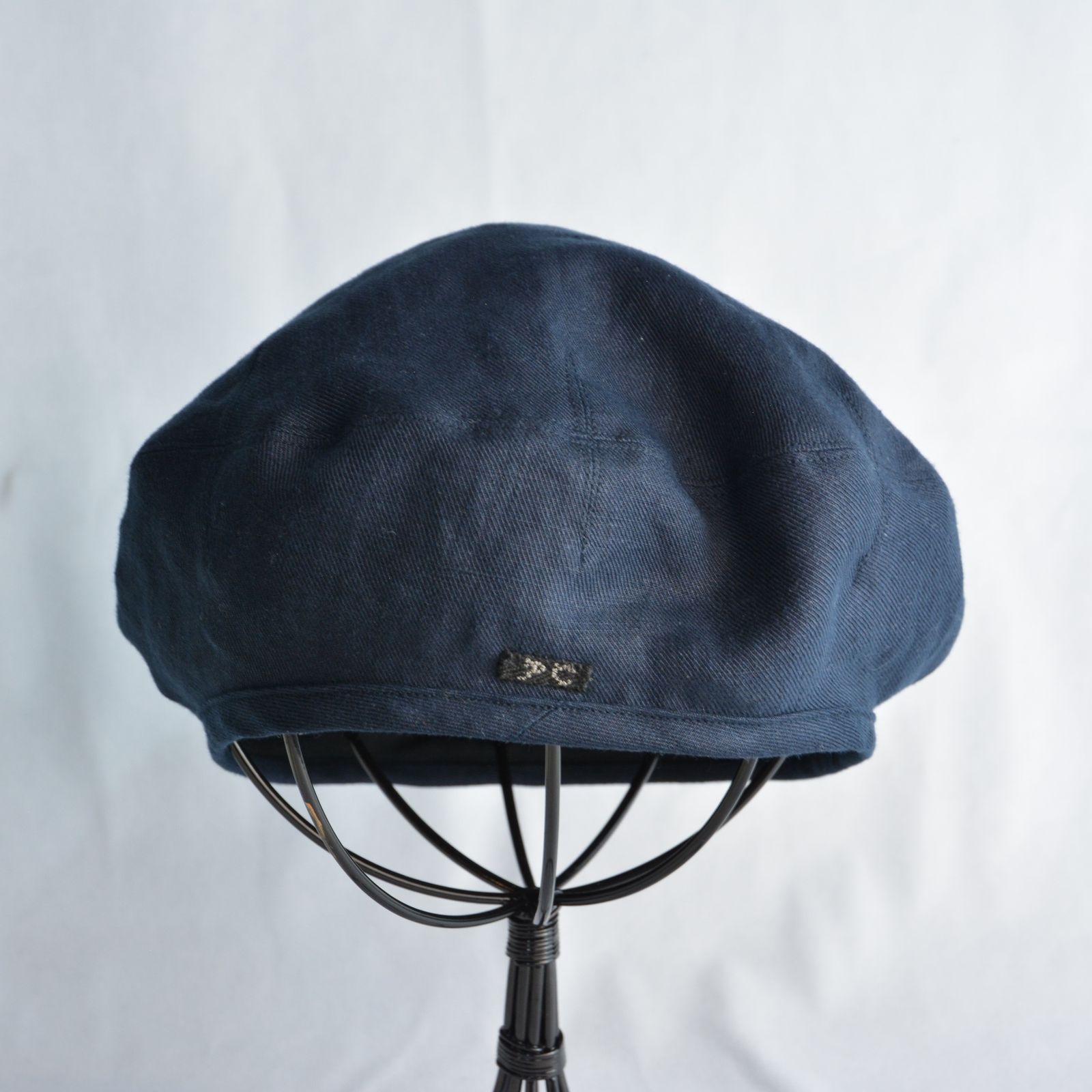 Porter Classic - LINEN BERET (NAVY) - リネン ベレー帽 （ネイビー