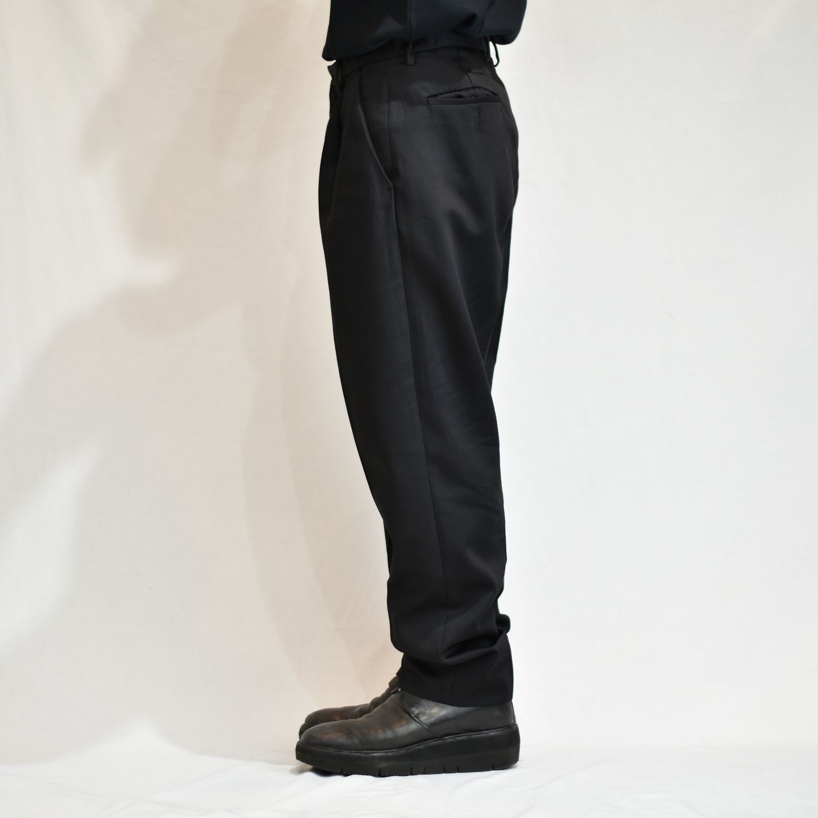 MINEDENIM - T.Wool Denim Tapered TRS (BLK) | chord online store