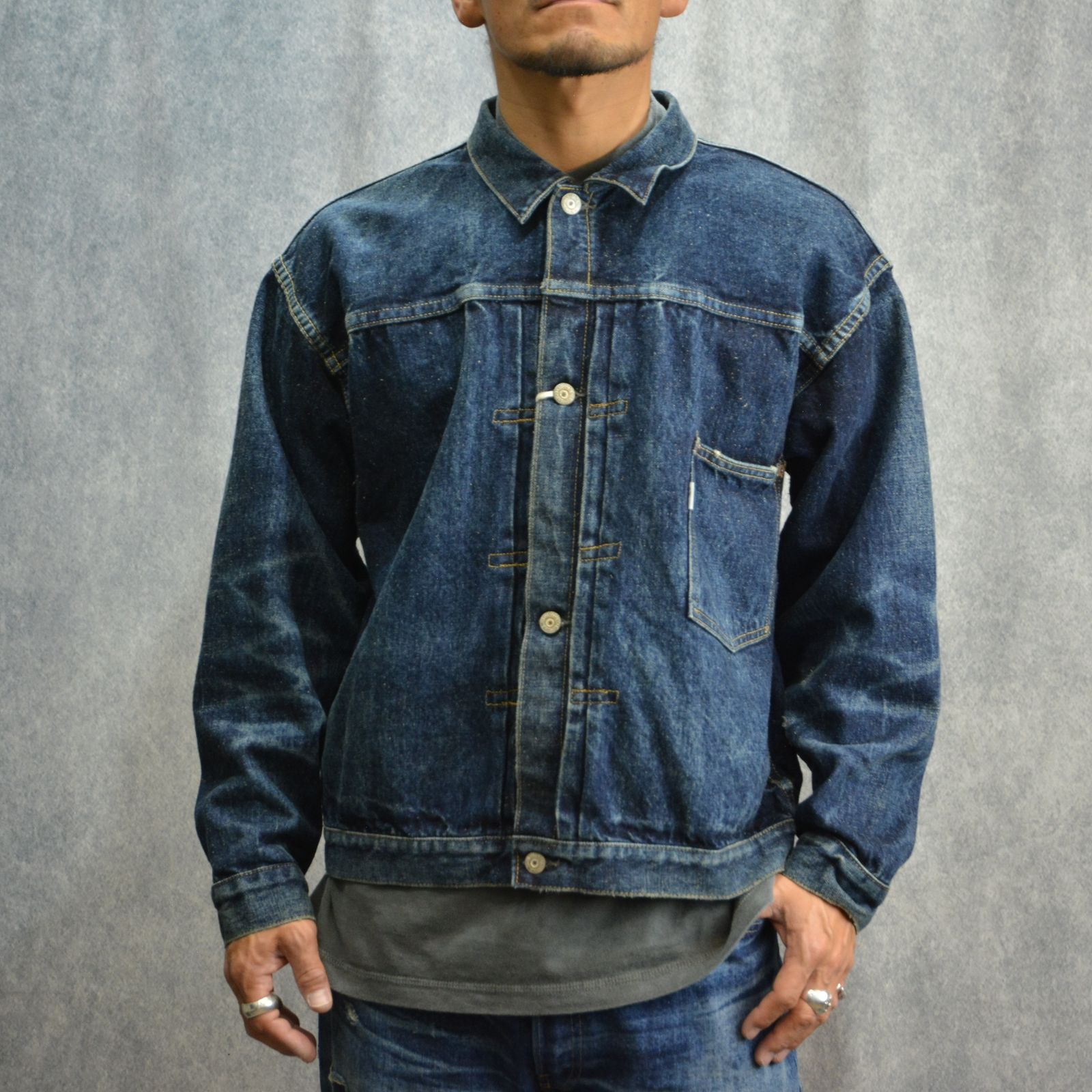 New Manual - #029 WWⅡLV T-BACK JACKET （INDIGO） / ⼤戦モデル