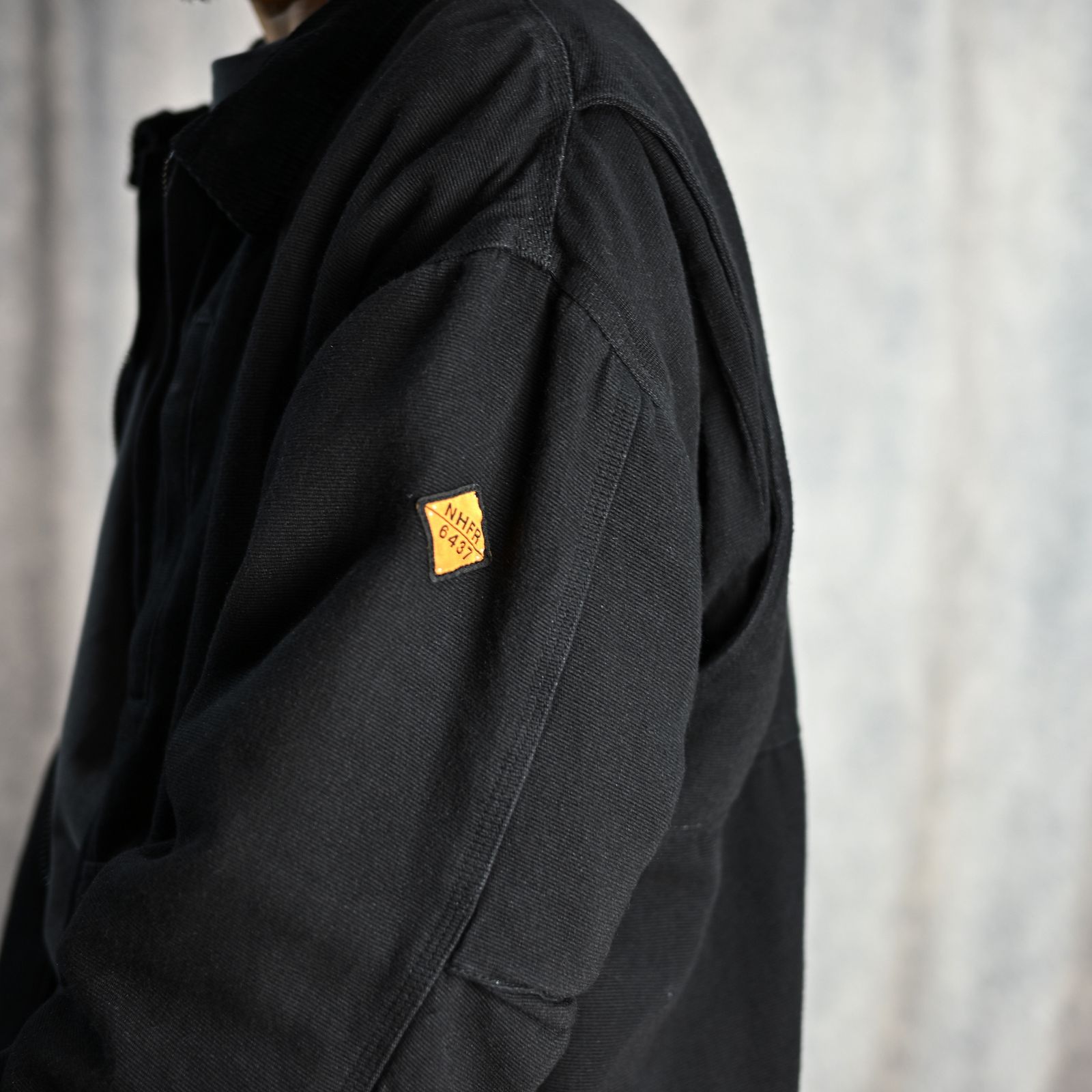 N.HOOLYWOOD - LINED BLOUSON (BLACK) - ライニング付き ブルゾン