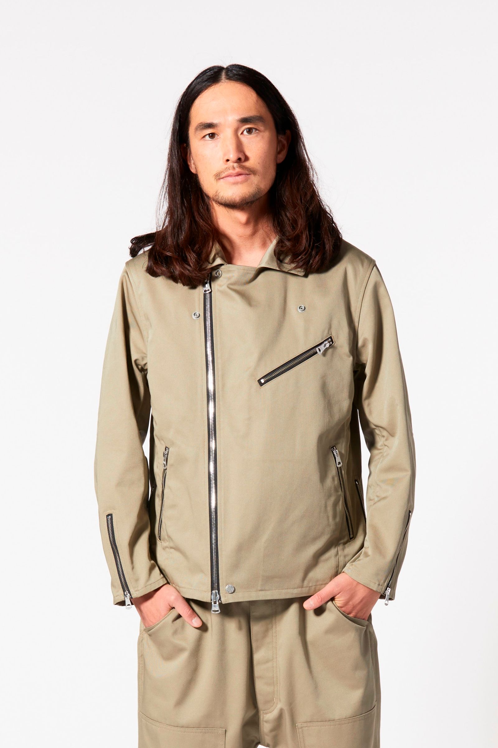 ISAMU KATAYAMA BACKLASH - ×× Dickies ライダース (KHAKI) | chord