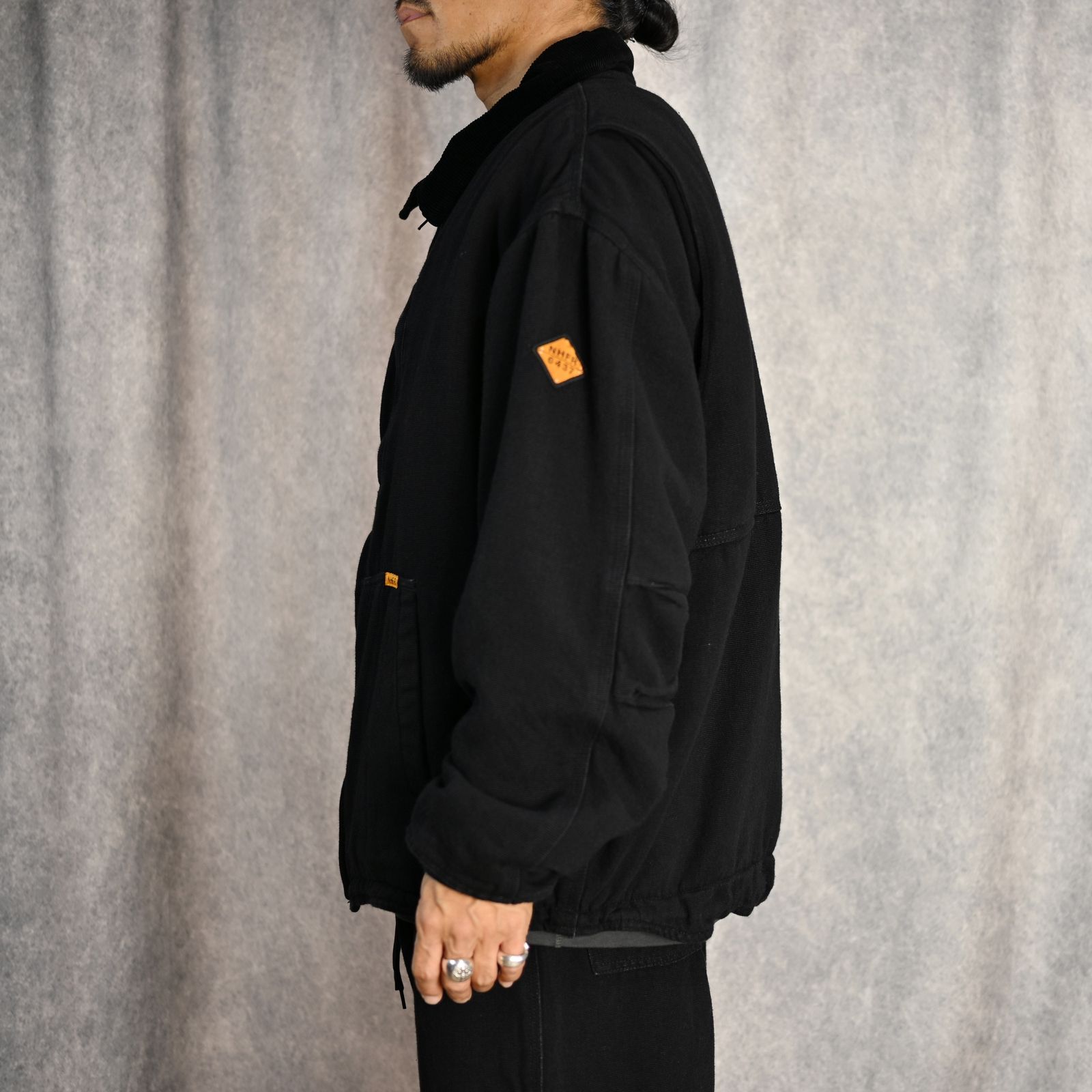 N.HOOLYWOOD - LINED BLOUSON (BLACK) - ライニング付き ブルゾン