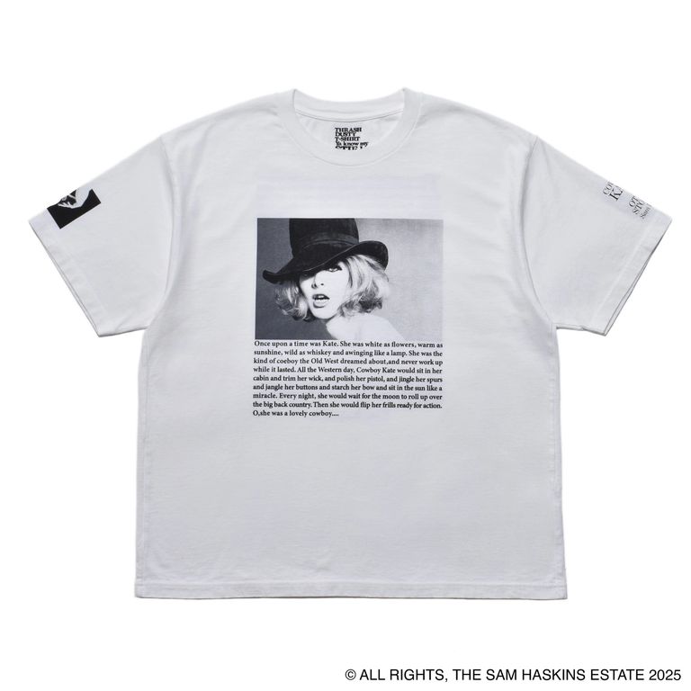 MINEDENIM - Sam Haskins × Stie-lo “kate” Tee （WHT）｜サム