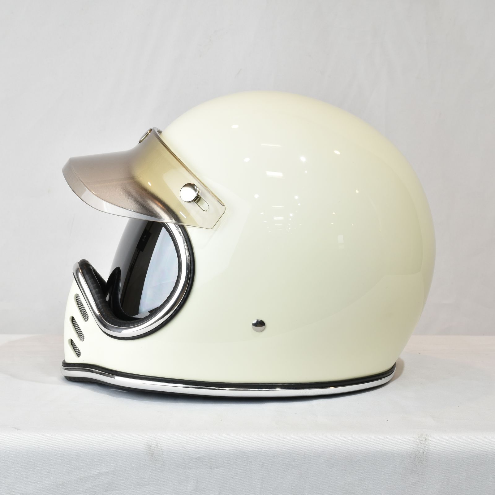 NoBudz - 【XL・XXLサイズ｜即日発送】 | BURST CHROME CROSS (IVORY