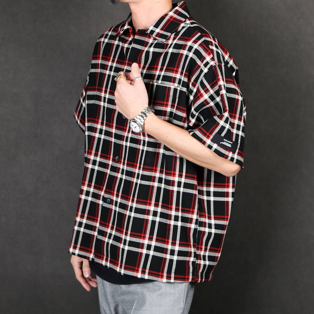 N.HOOLYWOOD - S/S SHIRTS / REBEL FABRIC BY UNDERCOVER / 1201-SH10