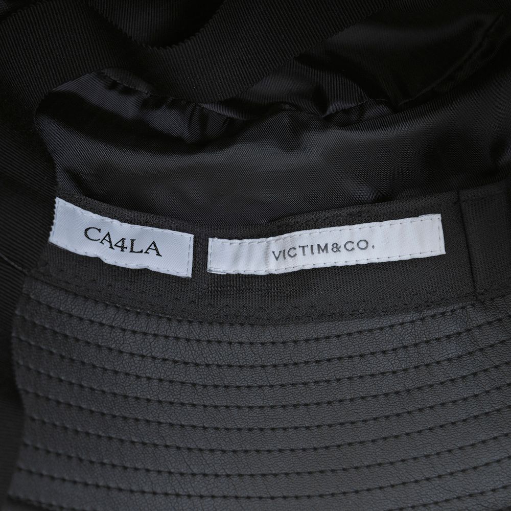 VICTIM - ×CA4LA / LEATHER BUCKET HAT / バケットハット / VTM-23-A