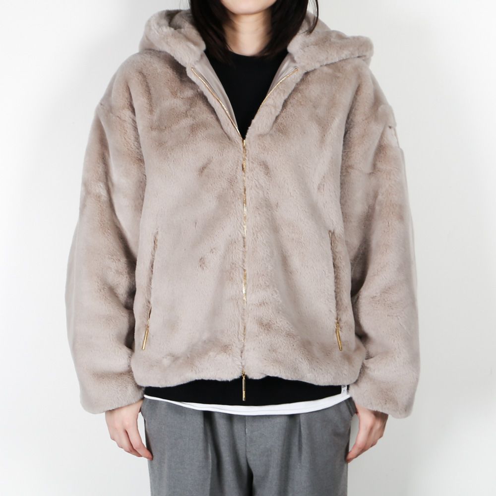 TATRAS - 【レディース】 YUMOLA ユモラ - L.GRAY / フードブルゾン