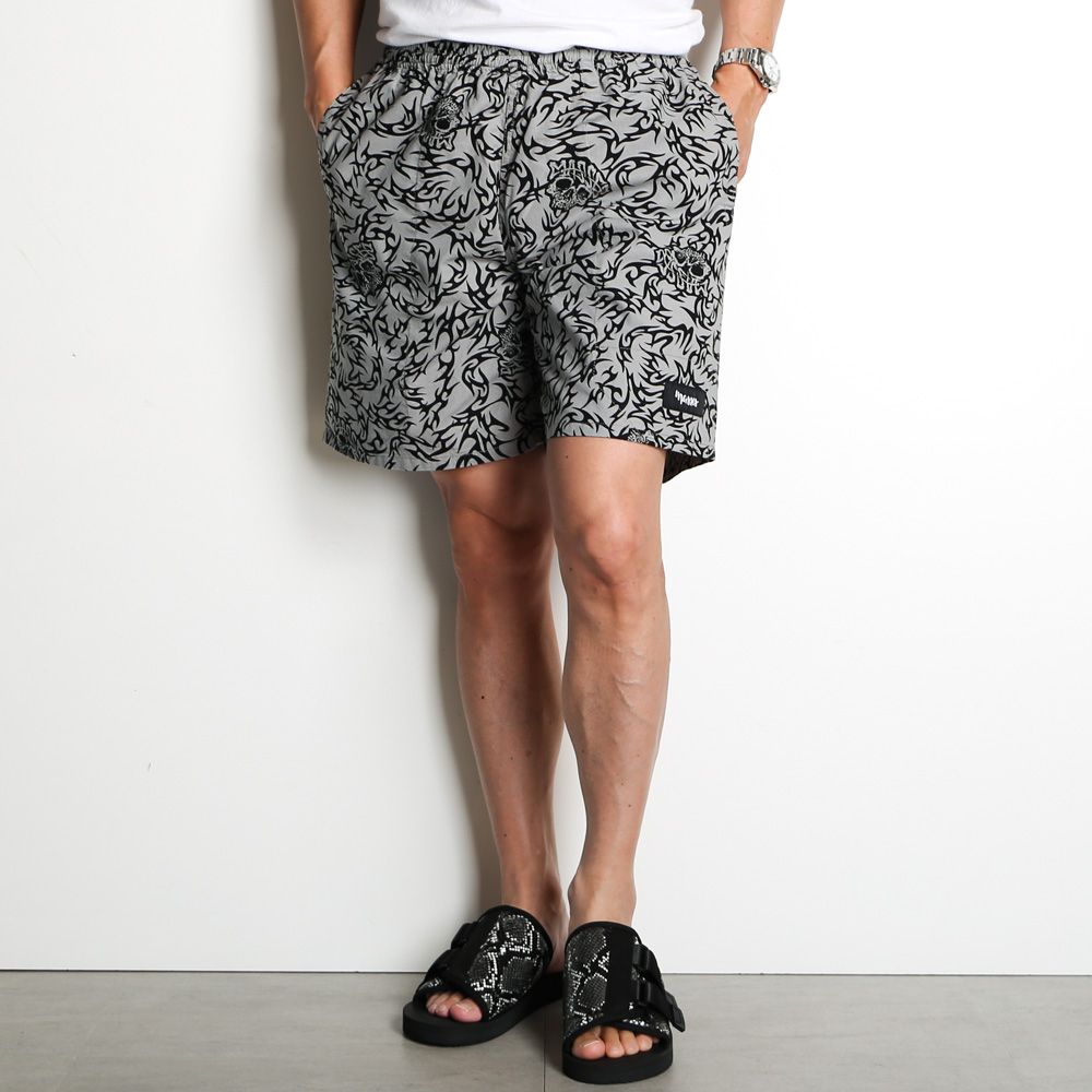 MASSES - 【ラスト1点-サイズS】 SHORTS SKULL / ショートパンツ