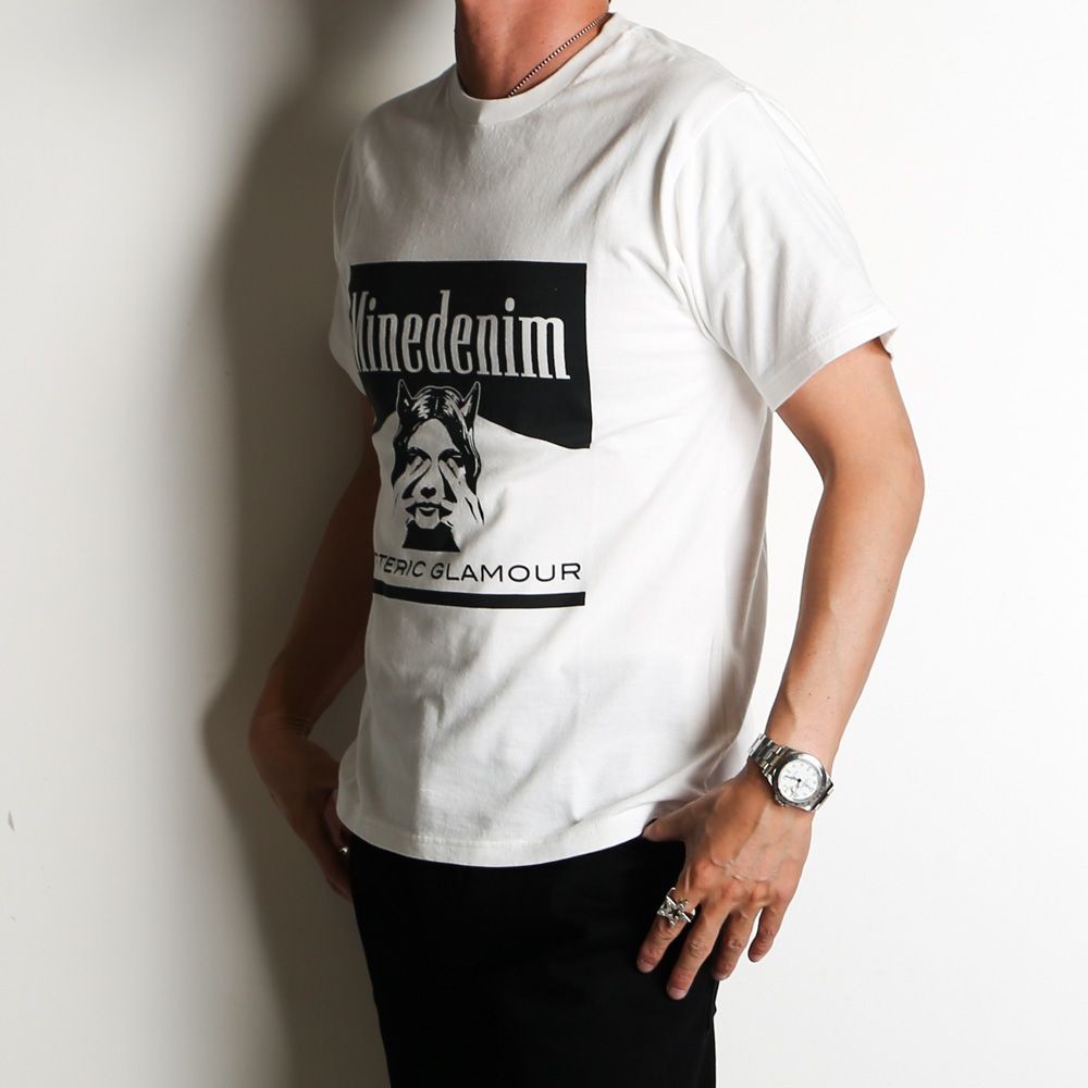 MINEDENIM - HYSTERIC GLAMOUR × MINEDENIM / Graphic T-Shirts - WHT