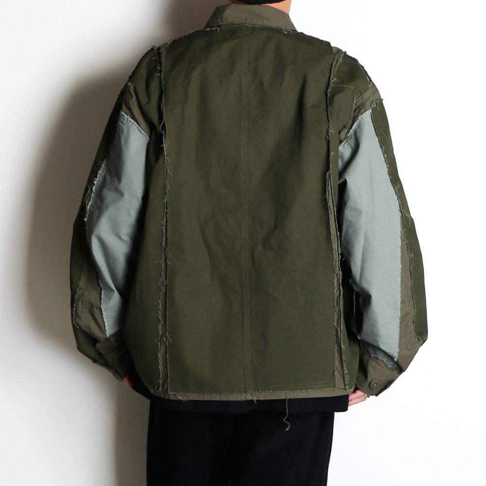 FACETASM - LAYERD MILITARY JACKET / ミリタリージャケット / MKS-JK