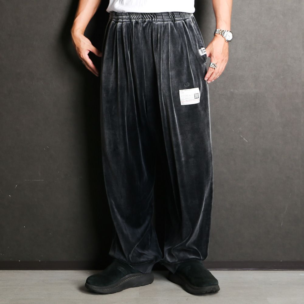 yxngbratz ベロアパンツ S YXNGBRATZ ベロアPants sサイズ ブラック