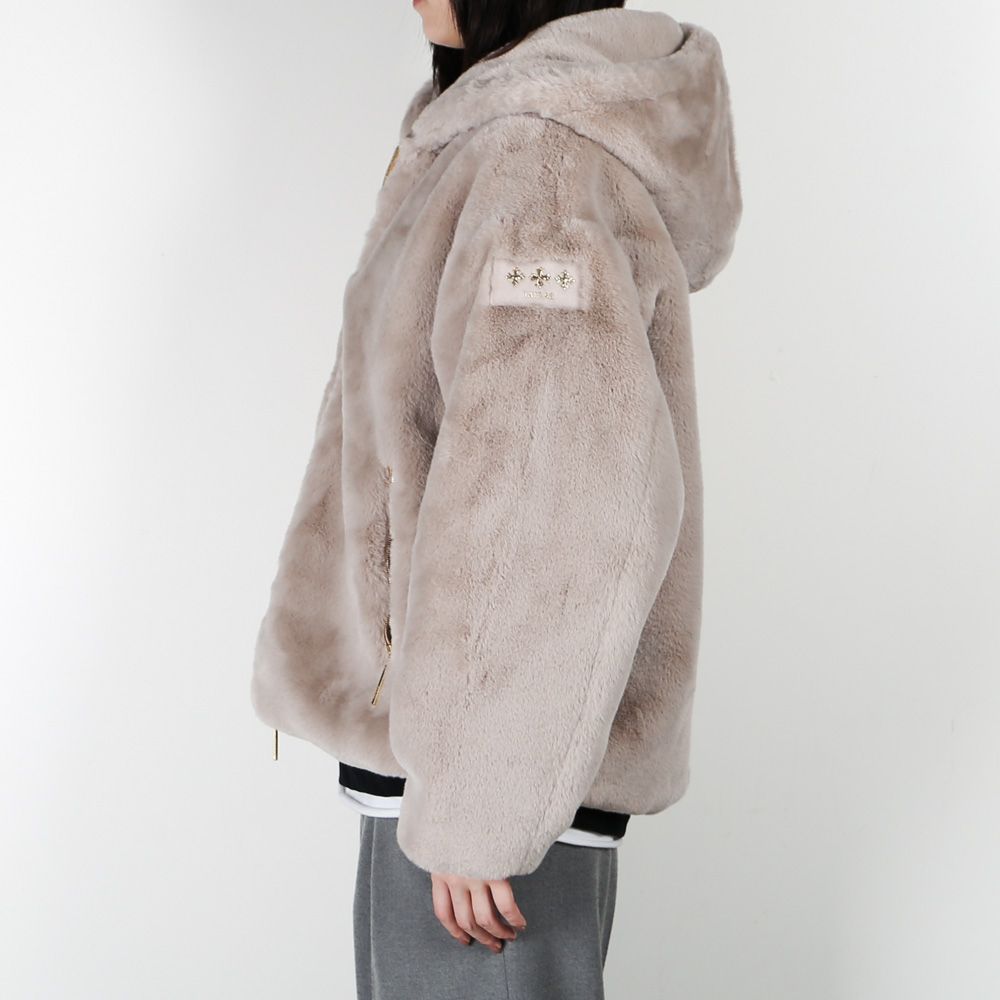 TATRAS - 【レディース】 YUMOLA ユモラ - L.GRAY / フードブルゾン