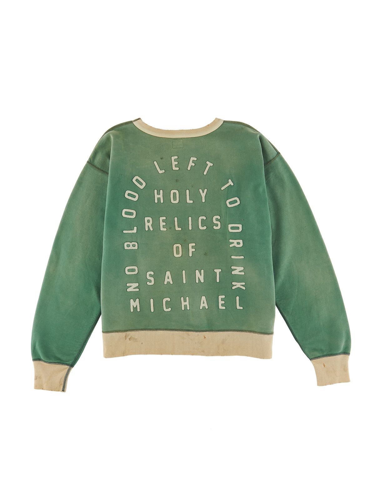 SAINT M×××××× - ラスト1点 / SM-S22-0000-040 / SWEAT SHIRT / FELT