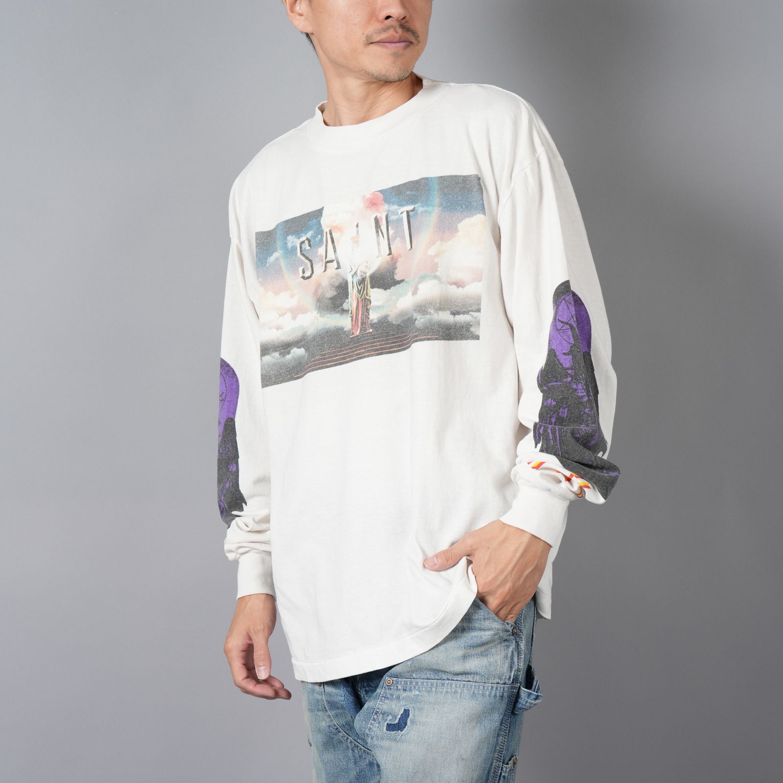 SAINT M×××××× - 【ラスト1点】SM-YS1-0000-016 / LS TEE / SAINT