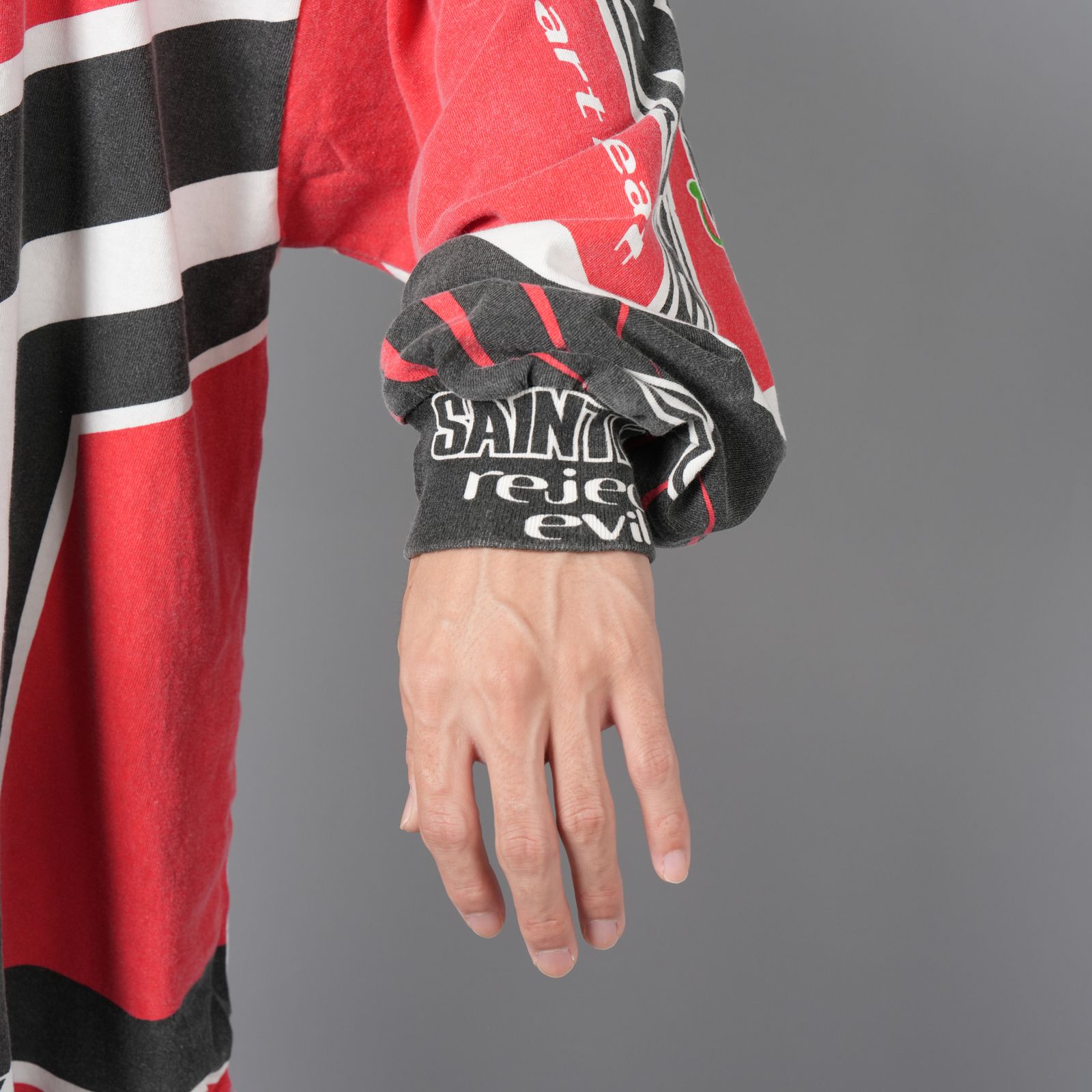 SAINT M×××××× - SM-YS1-0000-019 / LS TEE / MX6 / RED / ロンT