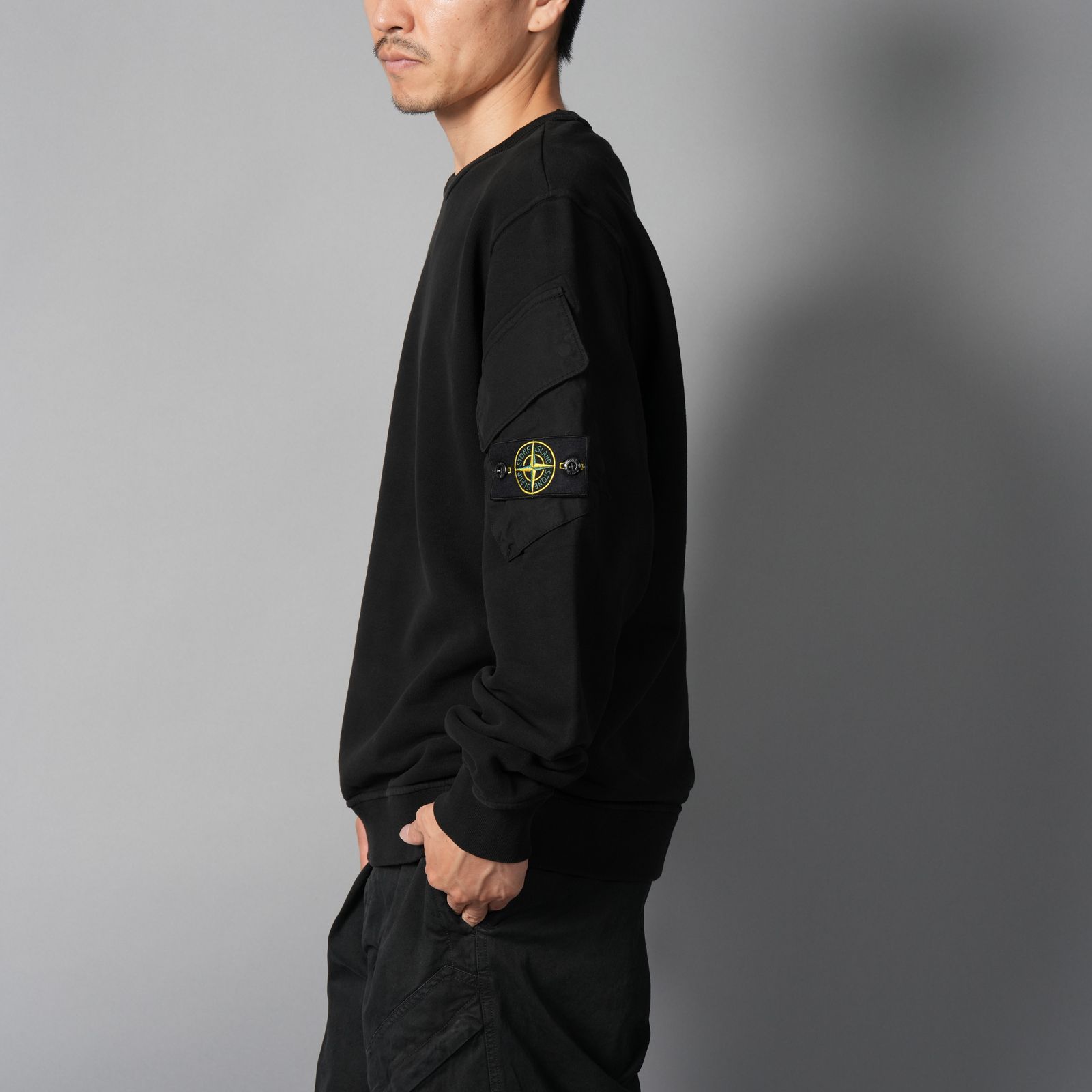 STONE ISLAND - 【ラスト1点】6100008 / BRUSHED ORGANIC COTTON