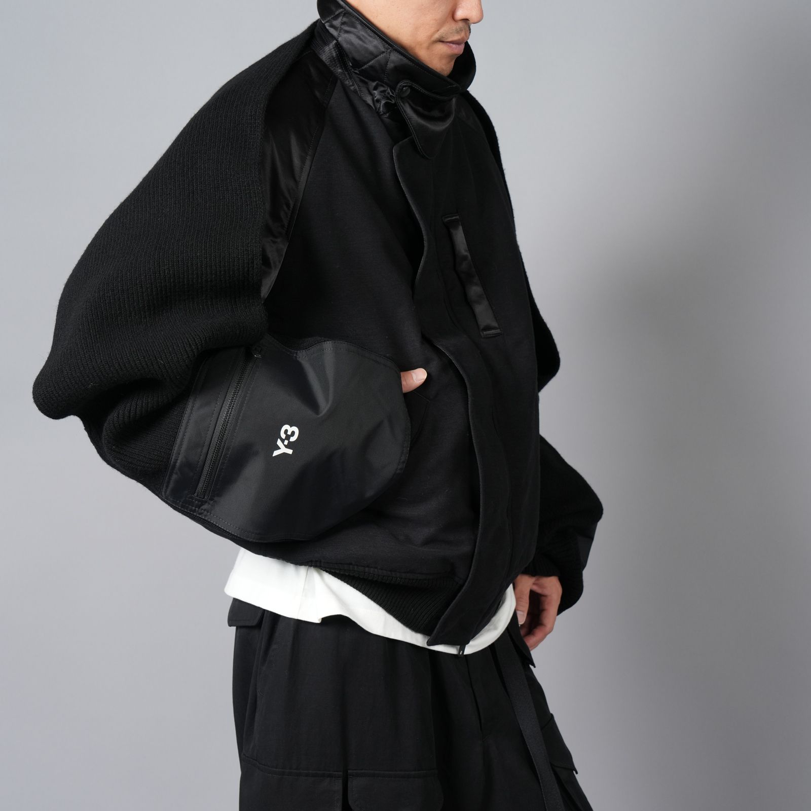 Y-3 - 【ラスト1点】NY SCARF / スカーフ (ブラック) | Confidence