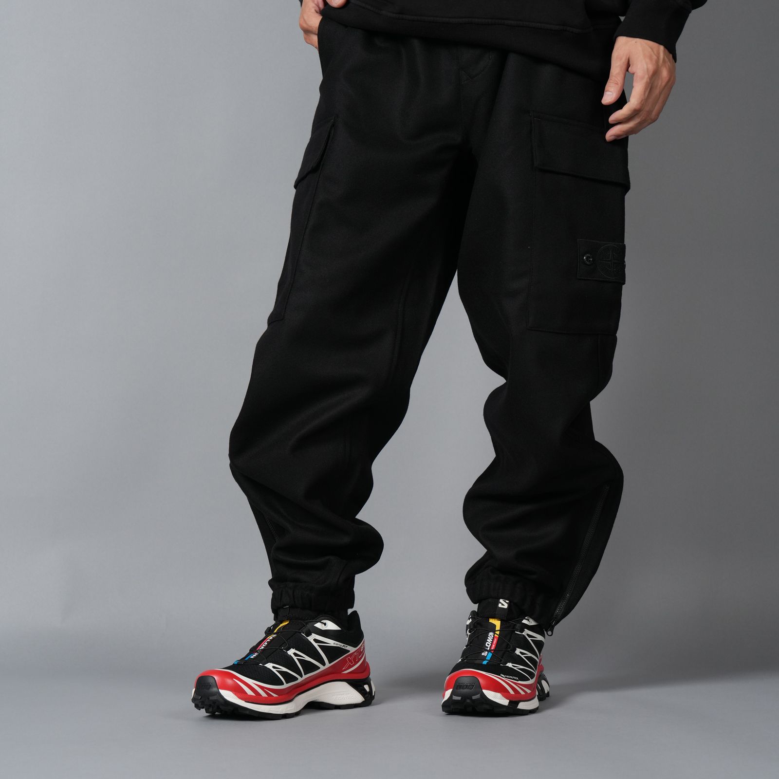 STONE ISLAND - 【ラスト1点】3100021 WOOL NYLON FLANNEL_STONE