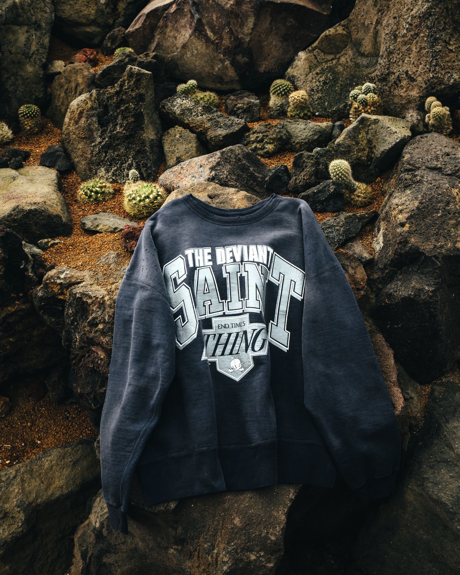 SAINT M×××××× - 【残りわずか】SM-HR8-0000-045 / CRW-N SWT / THE