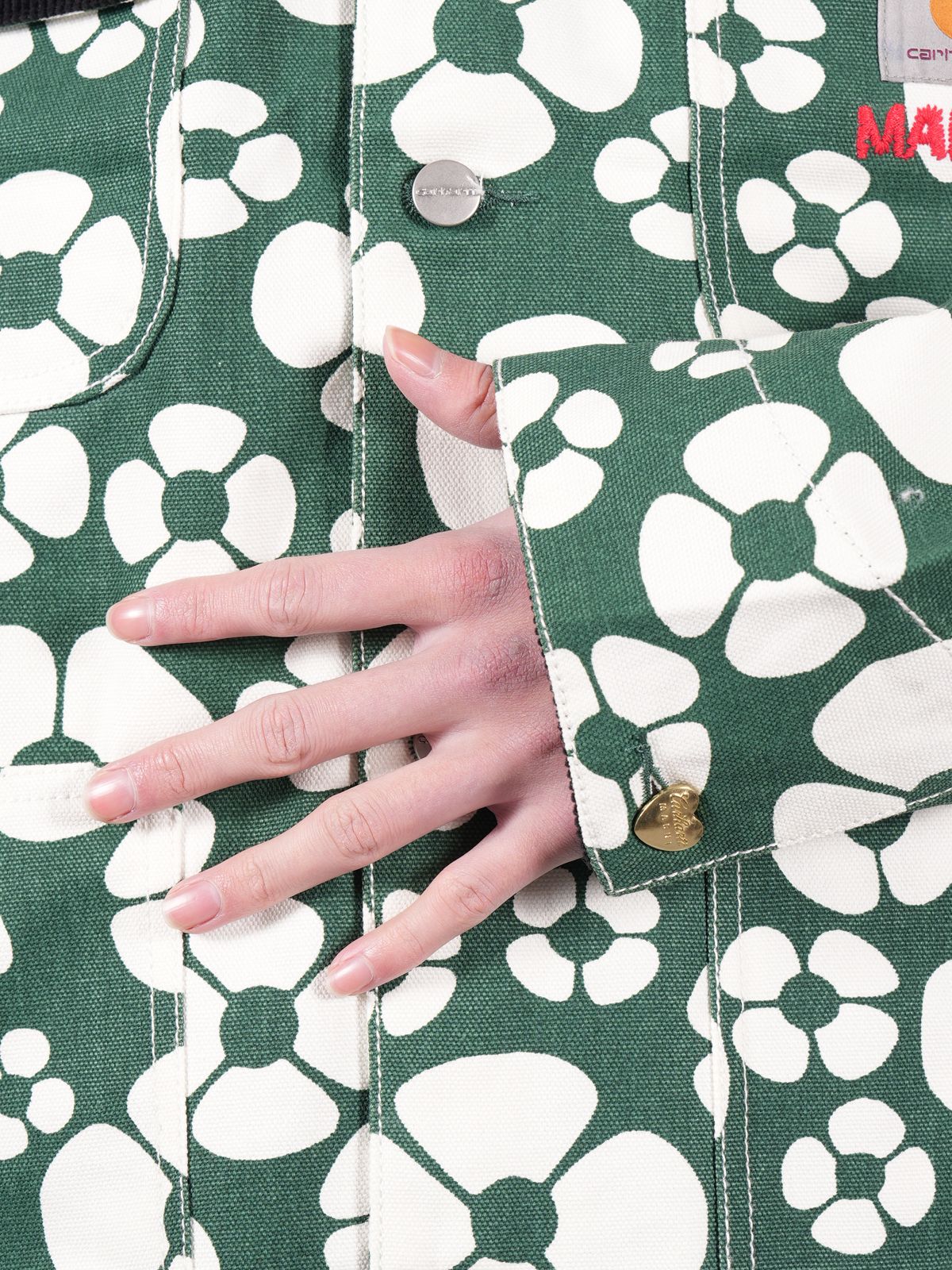 MARNI - 【ラスト1点】 MARNI X CARHARTT WIP - GREEN LONG-SLEEVED