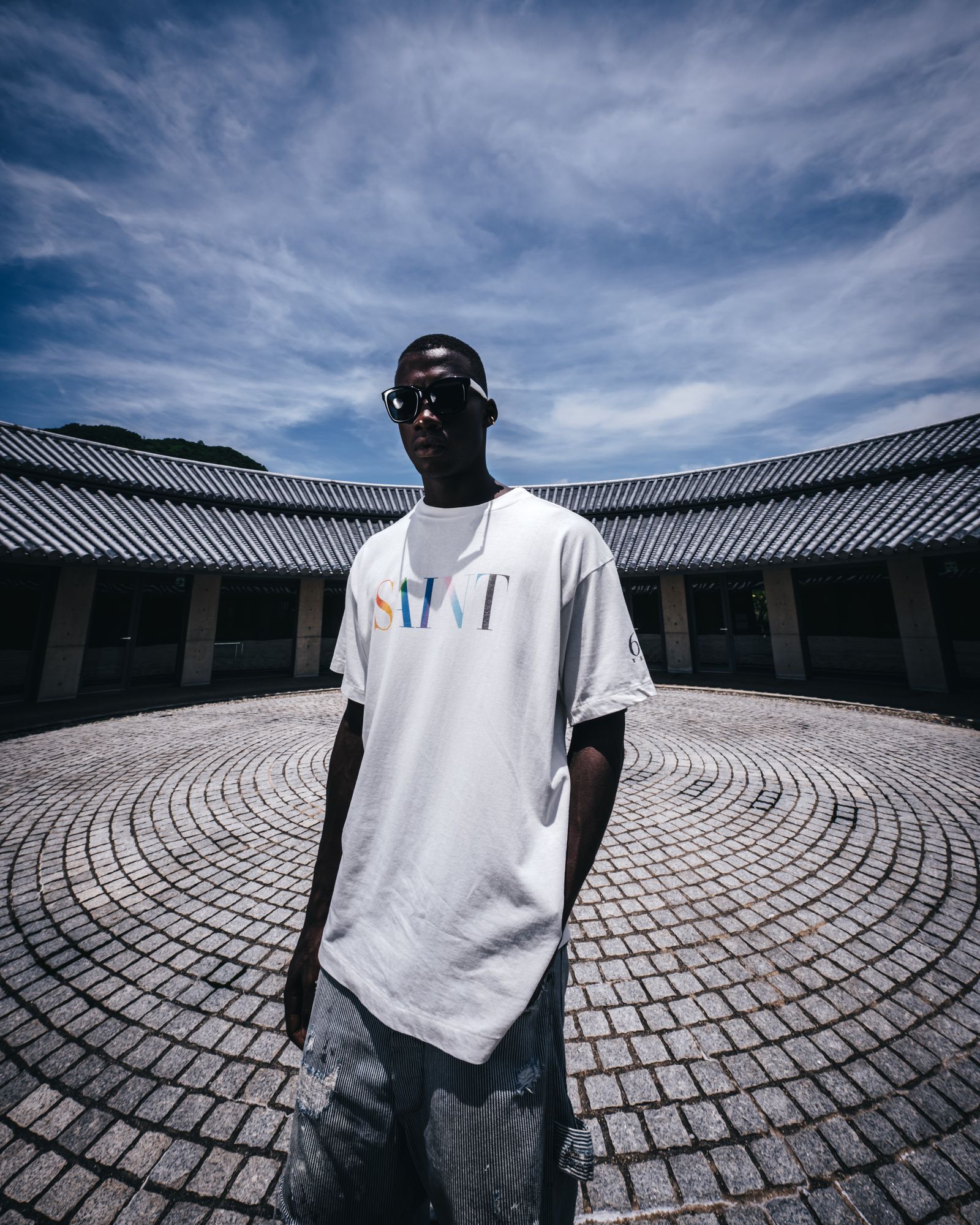 SAINT M×××××× - 【ラスト1点】SM-YS1-0000-007 / SS TEE / RAINBOW