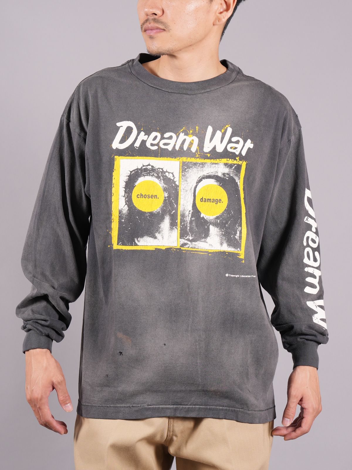 SAINT M×××××× - 【ラスト1点】 SM-A23-0000-012 / DREAM WAR / ロンT