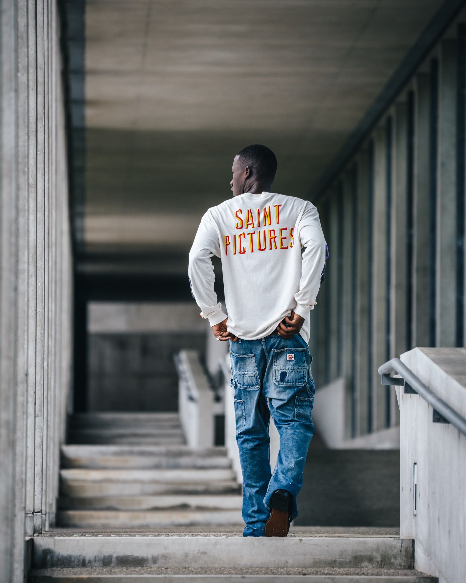 SAINT M×××××× - 【ラスト1点】SM-YS1-0000-016 / LS TEE / SAINT