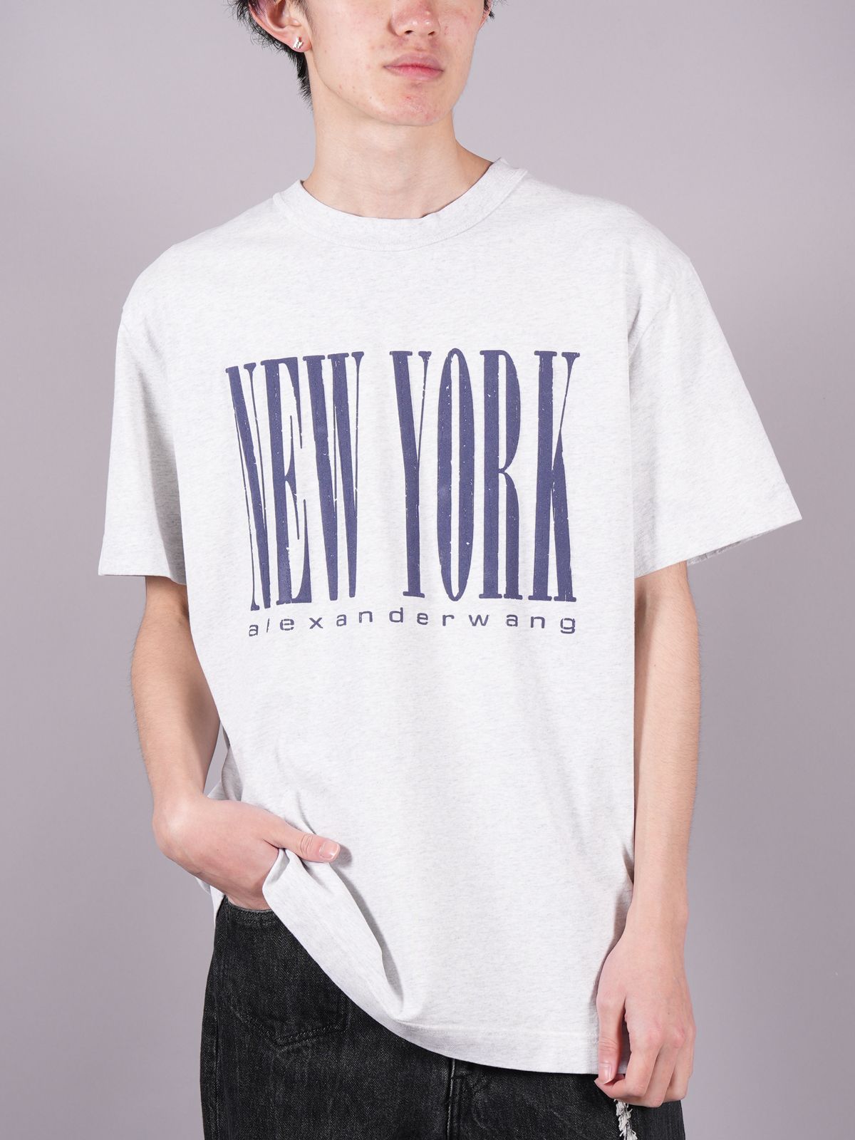 alexander wang - 【ラスト1点】 SHORT SLEEVE TEE WITH NY PUFF