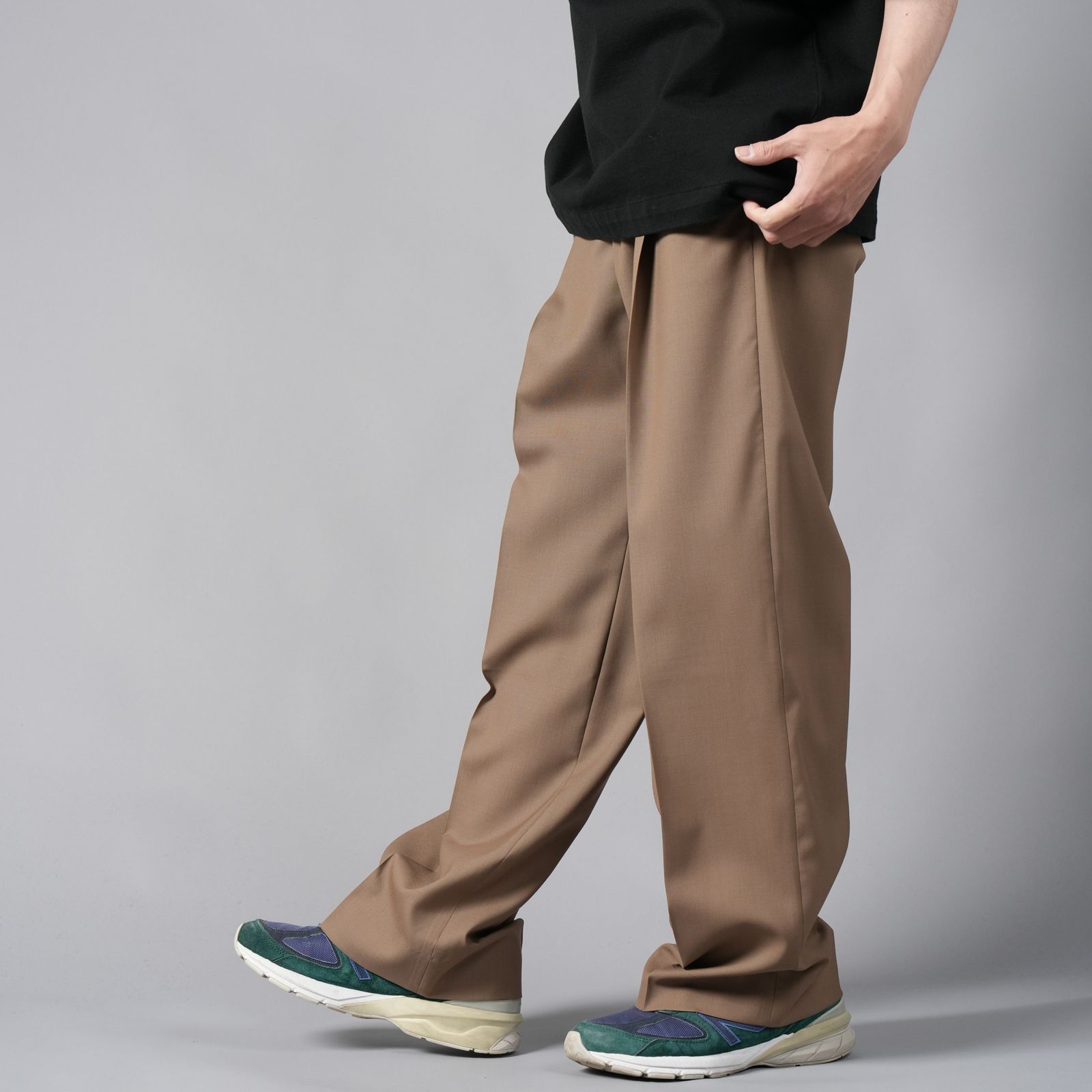 NTN - 【ラスト1点】BETA 2-TUCK TROUSERS / ベータ ツータック