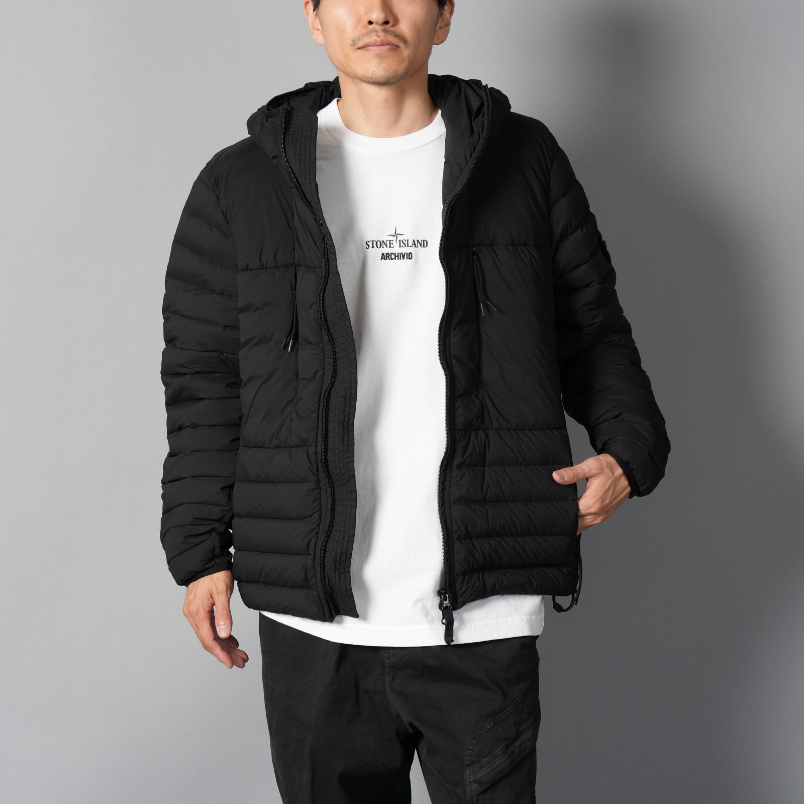 STONE ISLAND】ストーンアイランド 定番人気「ダウンジャケット」の