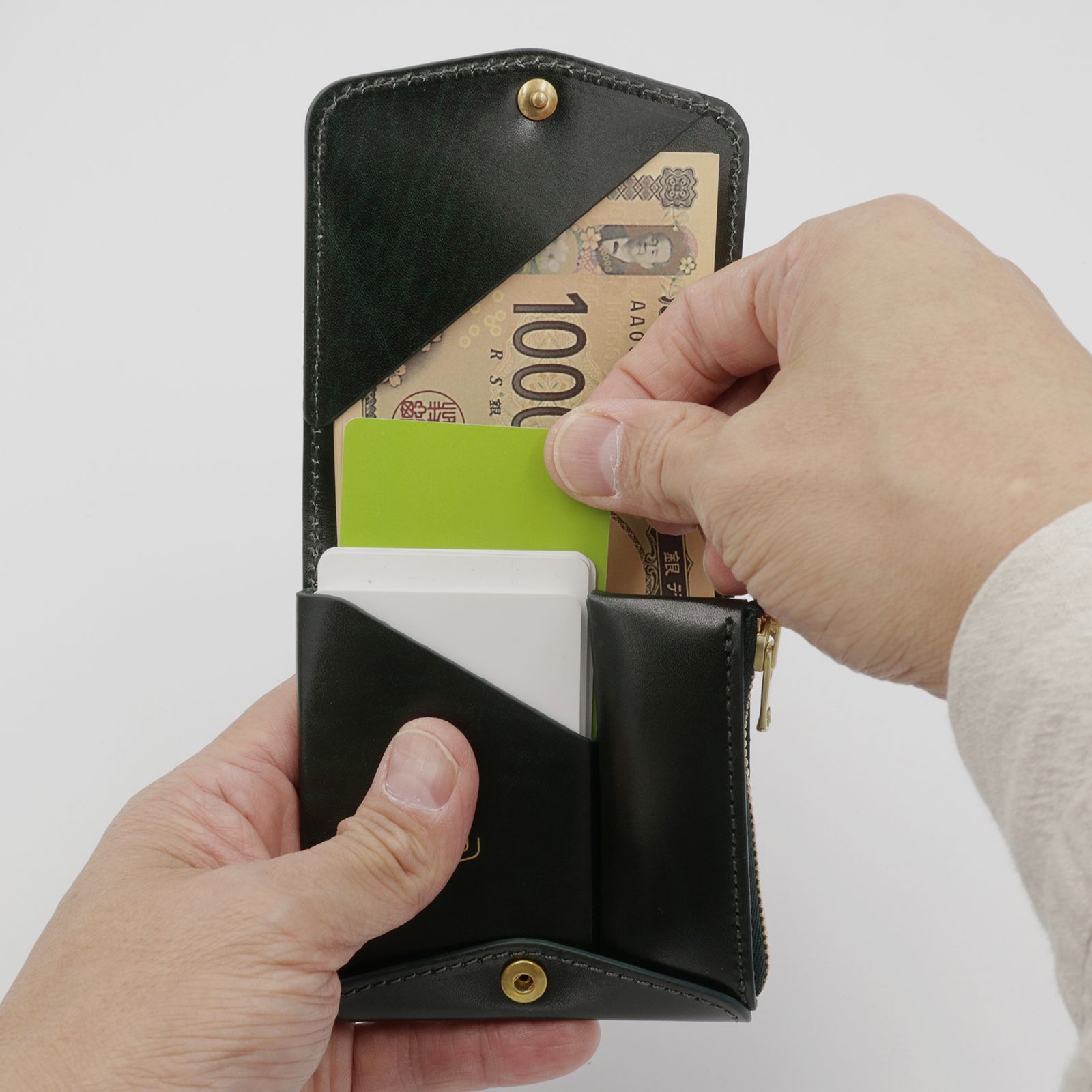 ATELIER MOKU - 「小さく薄い財布SAKU ver.3 Plus Rugato ルガト