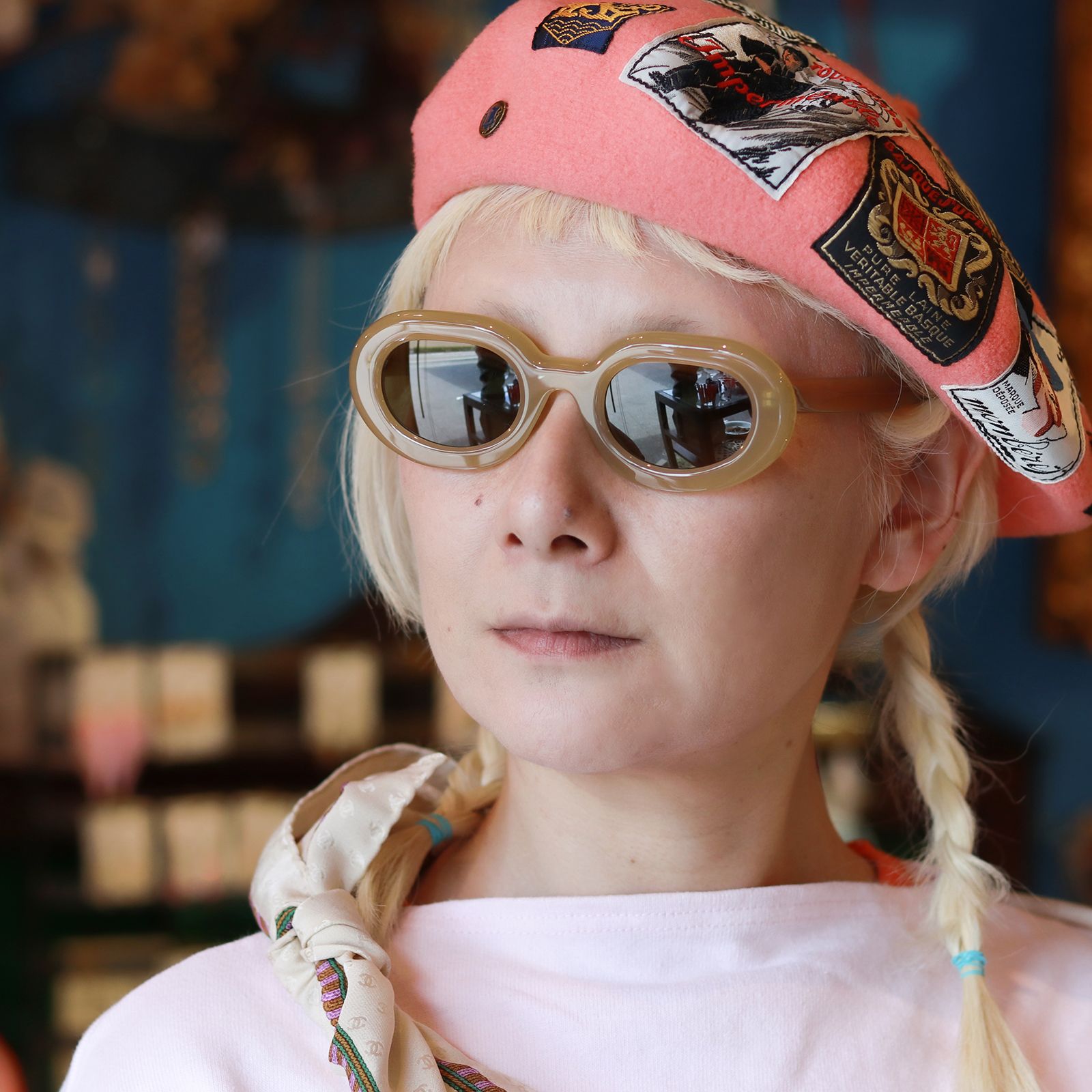 AUDE HEROUARD - 「Odile」サングラス ソバ | corne/コルネ