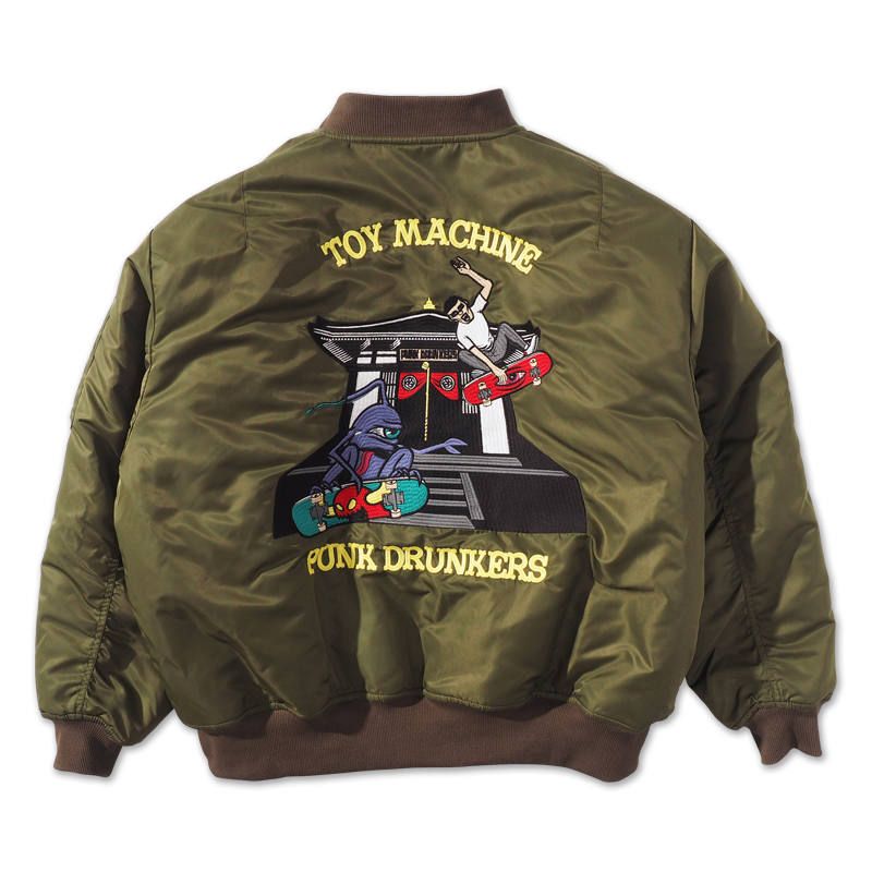PUNK DRUNKERS - [PDSxTOY MACHINE] MA-1.JKT | DOLL