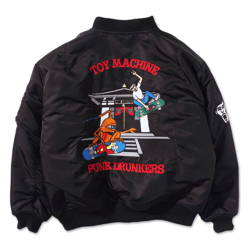 PUNK DRUNKERS - [PDSxTOY MACHINE] MA-1.JKT | DOLL