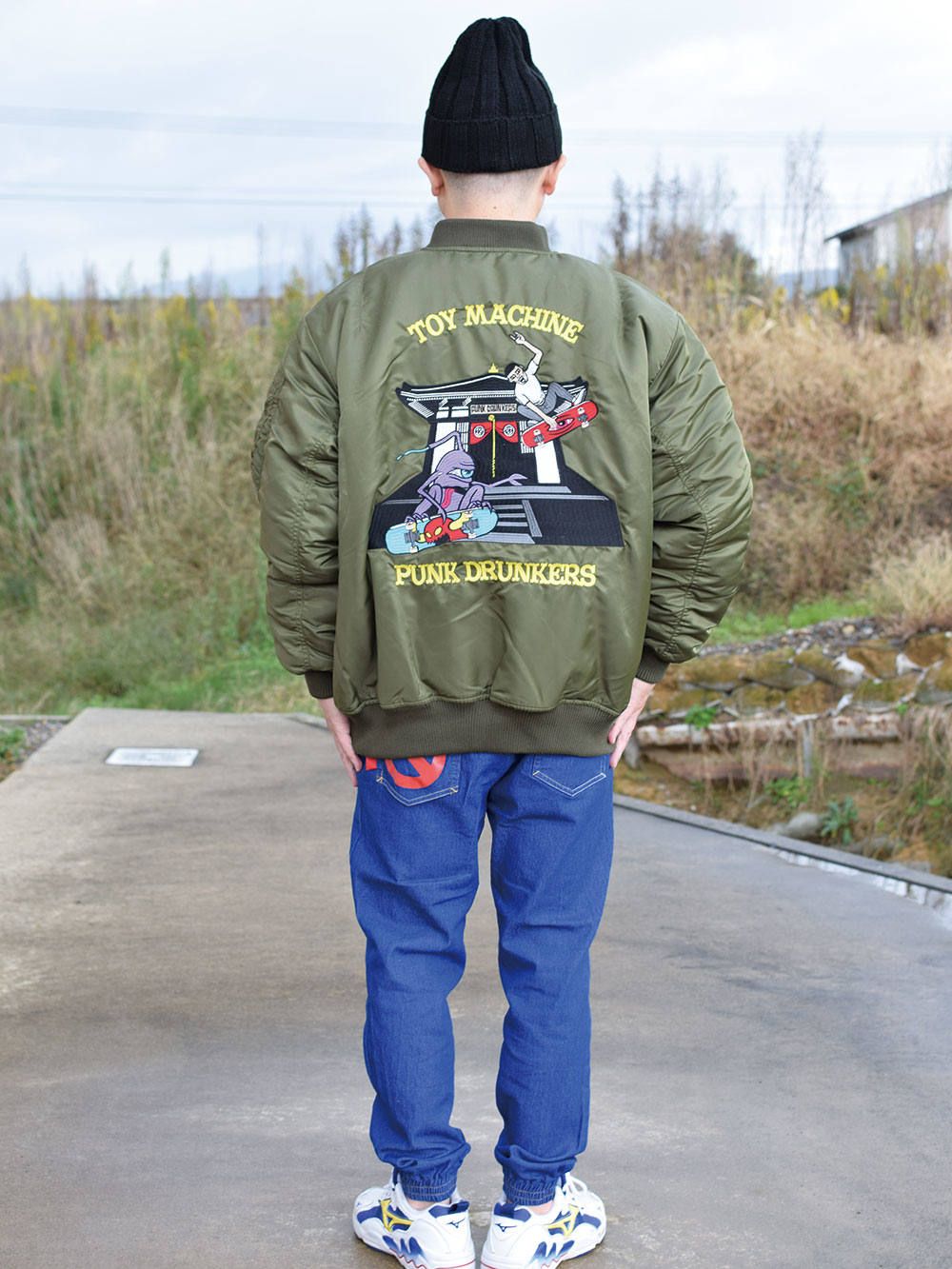 PUNK DRUNKERS - [PDSxTOY MACHINE] MA-1.JKT | DOLL