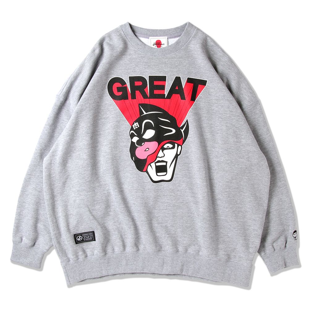 PUNK DRUNKERS - ［PDSxキン肉マン］ GREATあいつBIGトレーナー | DOLL