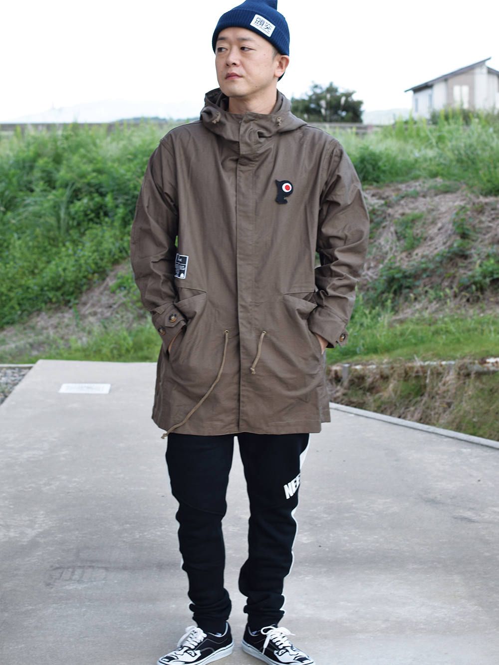 PUNK DRUNKERS - 日章モッズコート | DOLL