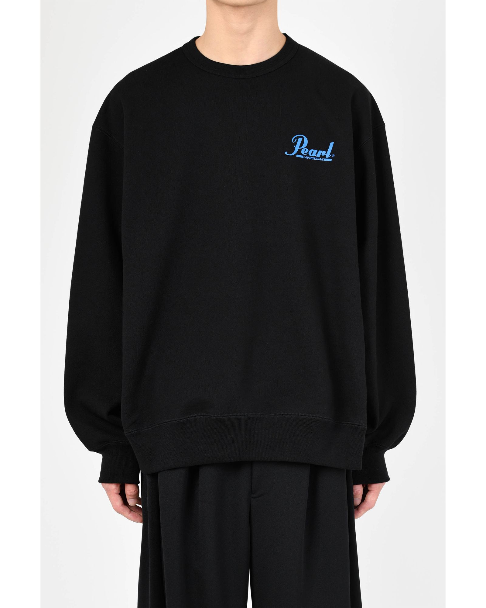 LAD MUSICIAN - Pear×LAD MUSICIAN Crew Neck Pullover | fakejam