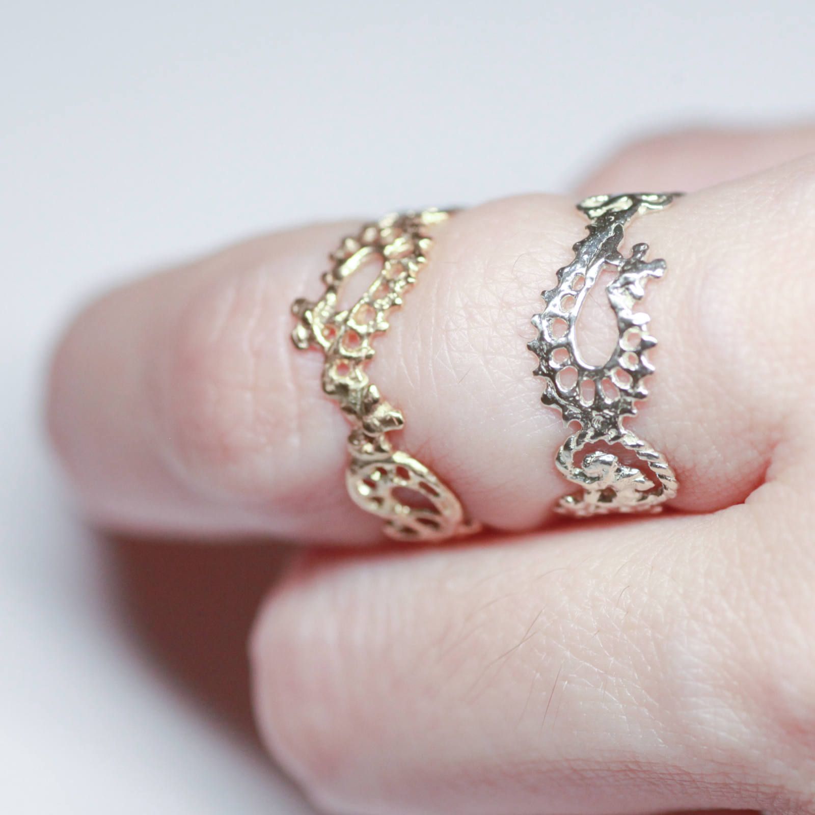 KAORU - 【即日発送可】スワトウSリング(K10)(11号) | GENTiL|ジャン