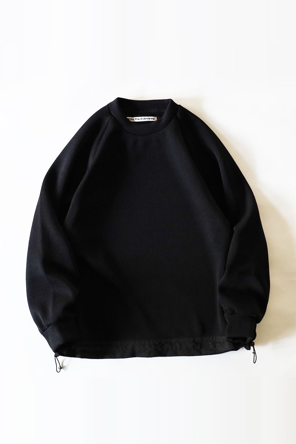White Mountaineering - JERSEY RAGLAN PULLOVER / オーバーシルエット