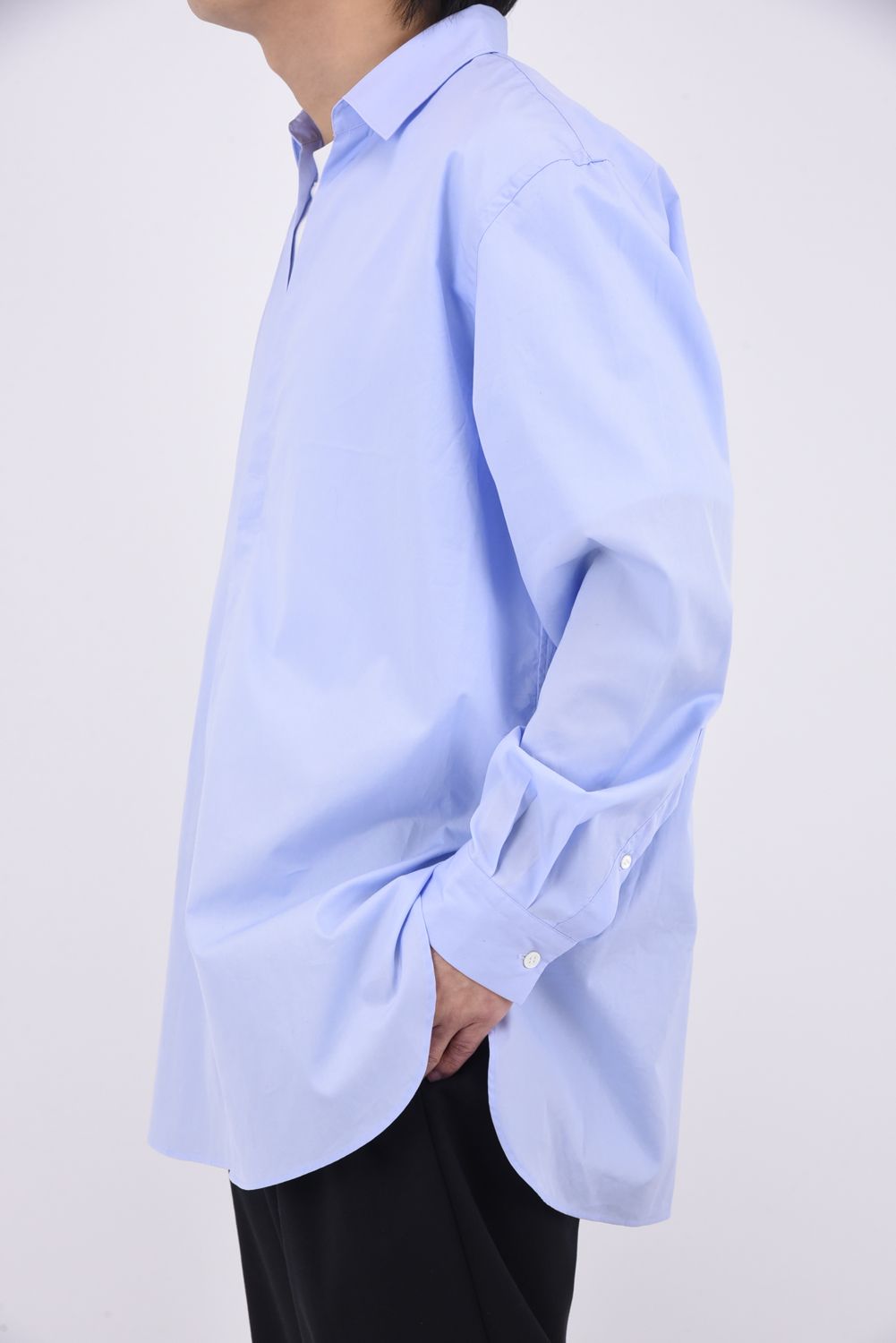 colon - 100/2 COTTON BROAD / コットンブロード スキッパーシャツ