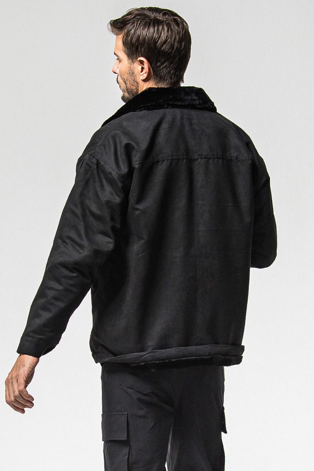 RESOUND CLOTHING - SUEDE FUR CAVER ALL / エコ スウェード ファー