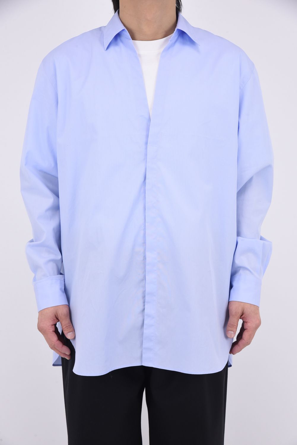 colon - 100/2 COTTON BROAD / コットンブロード スキッパーシャツ